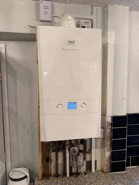 Ideal boiler installation